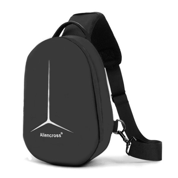 Antitheft Sling Bag Without Lock System Travel Shoulder bag High-quality Messenger Bags - Black