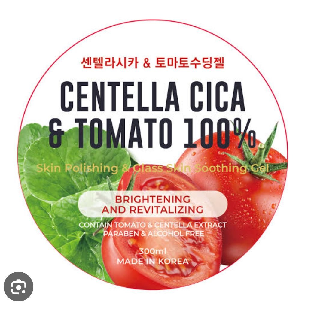 Glass Skin Soothing Gel-CENTELLA CICA & TOMATO 100%