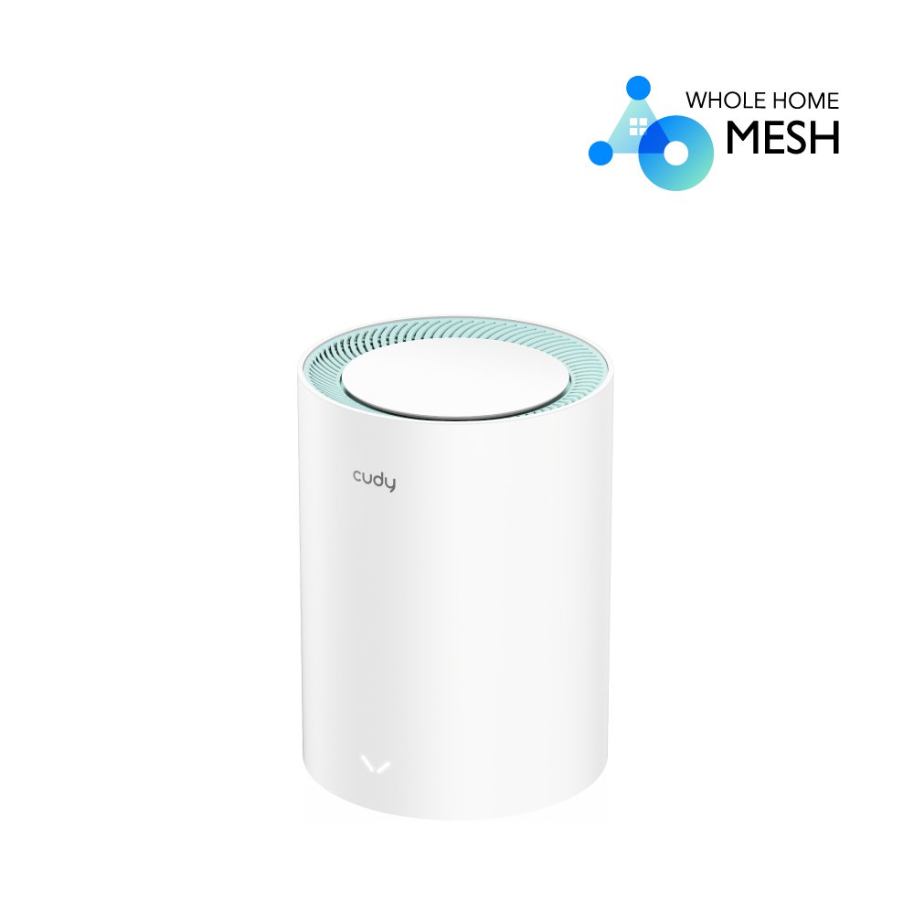 Cudy M1300 AC1200 1200mbps Gigabit Whole Home Mesh WiFi Router (1 Pack)