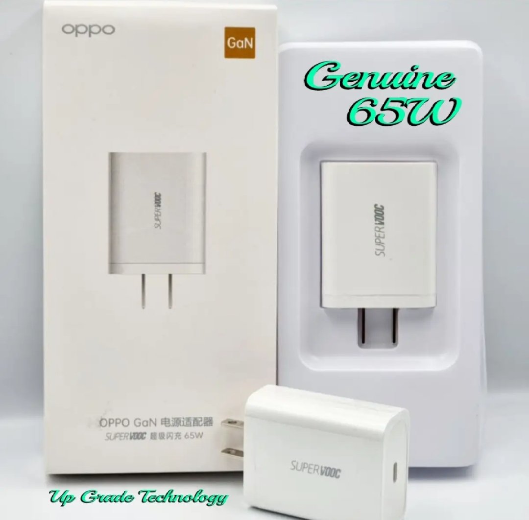 OPPO 65W Super Dart GaN Charger Adapter With Type C Cable