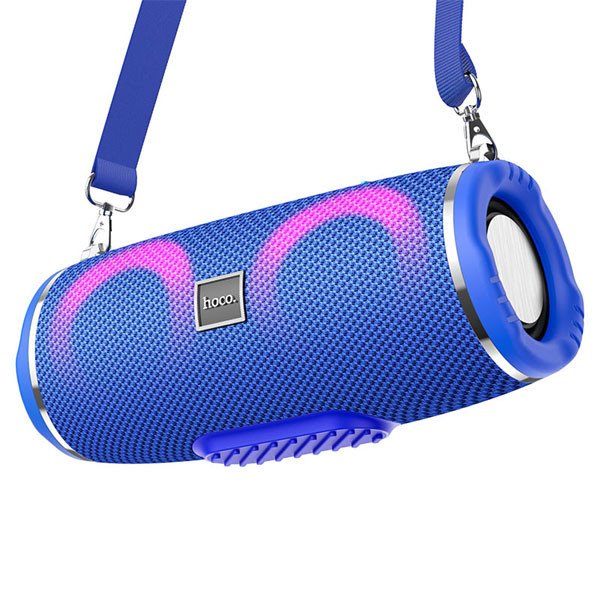 Hoco HC12 RGB Wireless Bluetooth Speaker – Blue Color