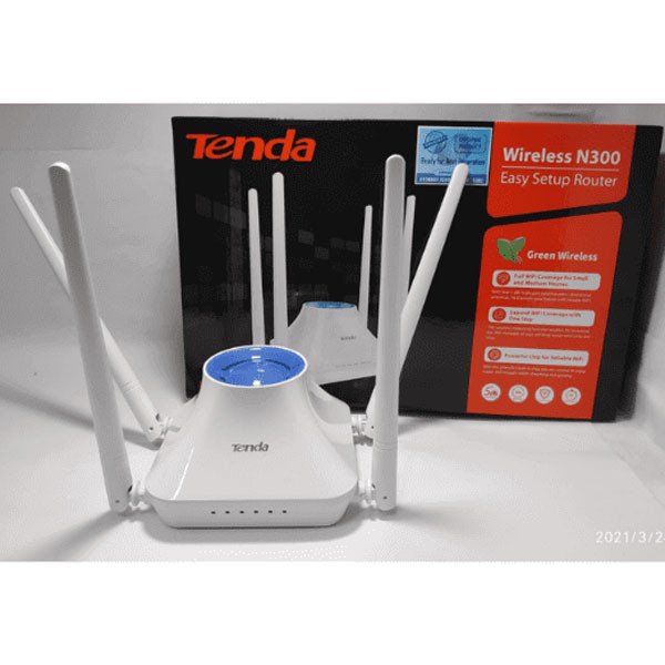 Tenda F6 300Mbps N300 4 Antenna Wifi Router