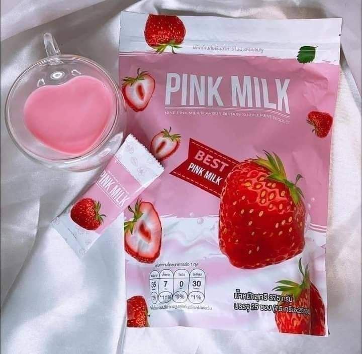 Pink Milk Juice