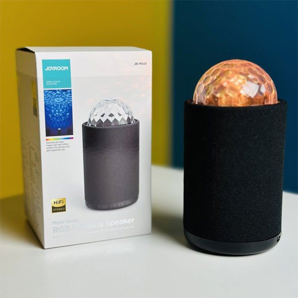 Joyroom JR-MS01 Portable Bluetooth Speaker With Ambient Light