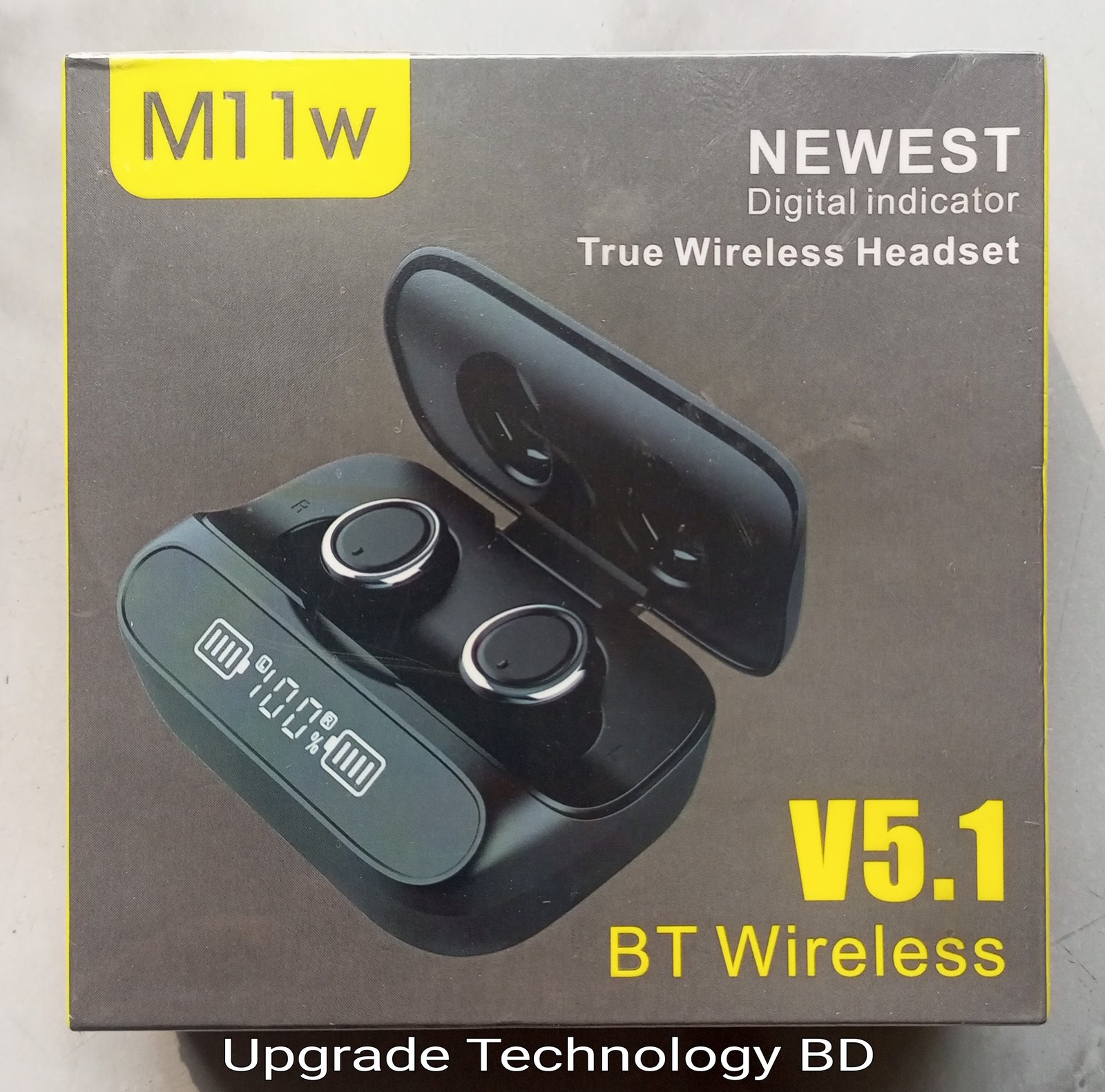 True Wireless Earbuds Bluetooth 5.0 TWS In-Ear Earphones with Charging