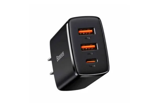 BASEUS 30W COMPACT QUICK CHARGER 2U+C CN (CCXJ-C01)