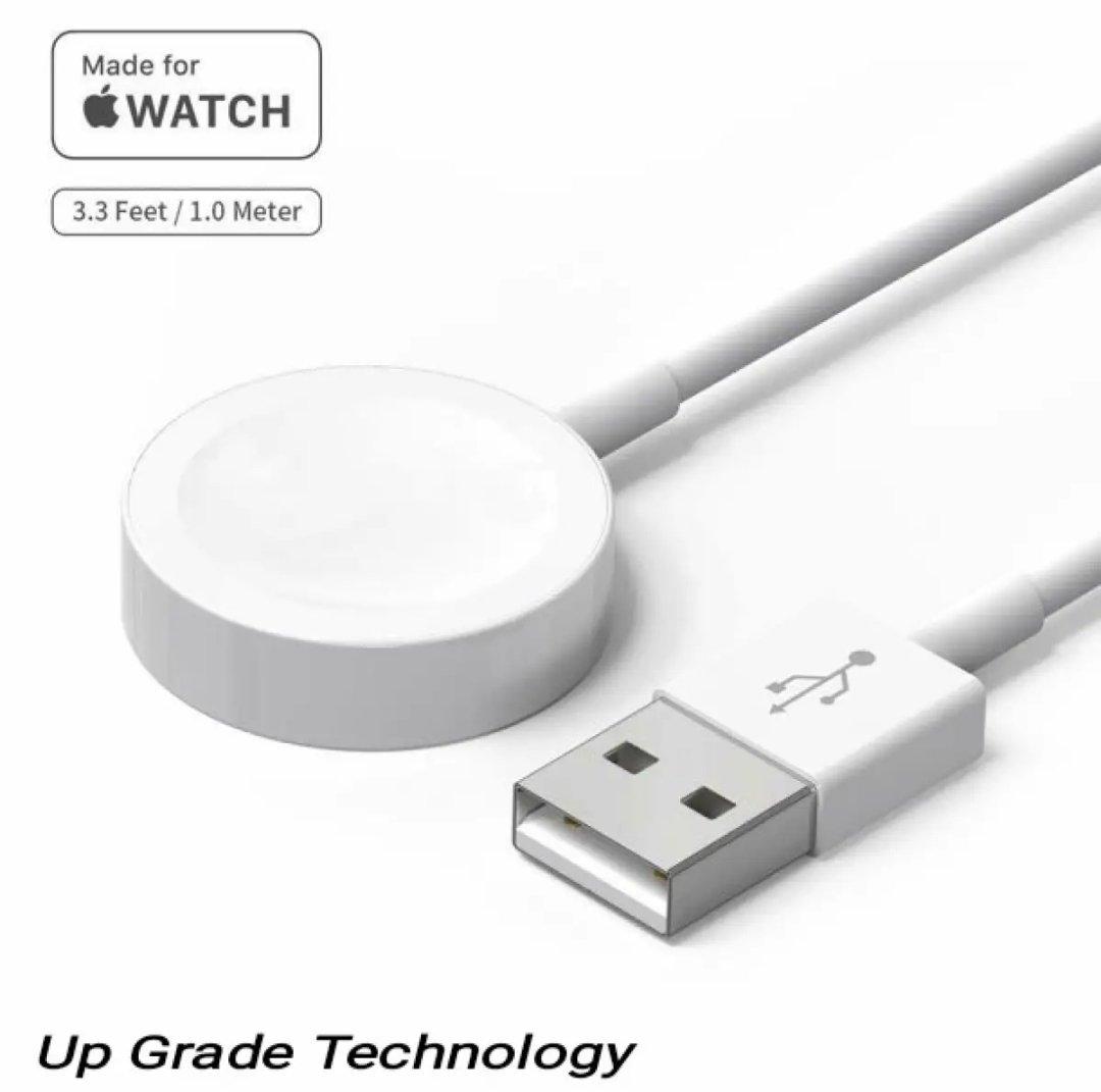 WiWU M7 Magnetic Charging Cable USB Charger Dock For Apple Watch I-Watch Series 1/2/3/4 White