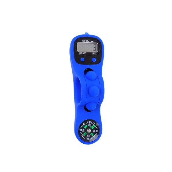 Digital Count Counter with Compass Decompression Relaxation For Meditati J2A6