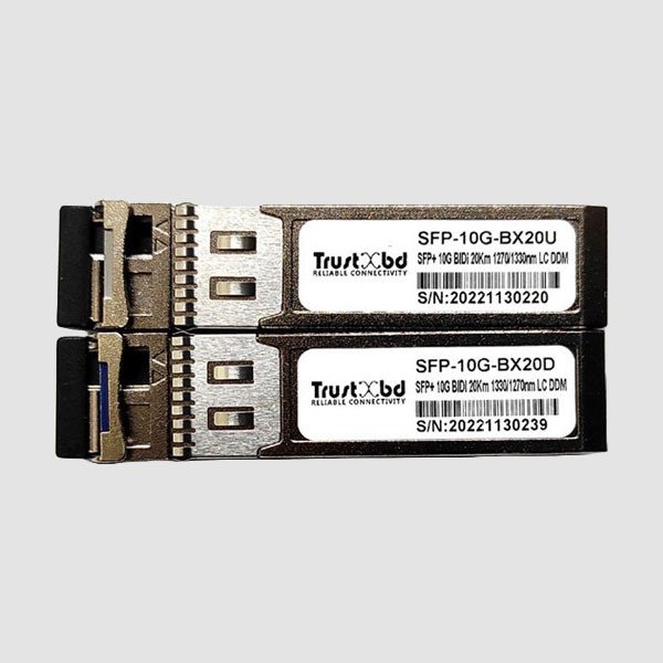 TrustXbd 10G 20KM LC DDM SFP Module