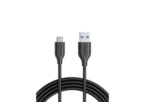 Anker PowerLine USB-C to USB 3.0 Cable 6ft Black (A8166011)