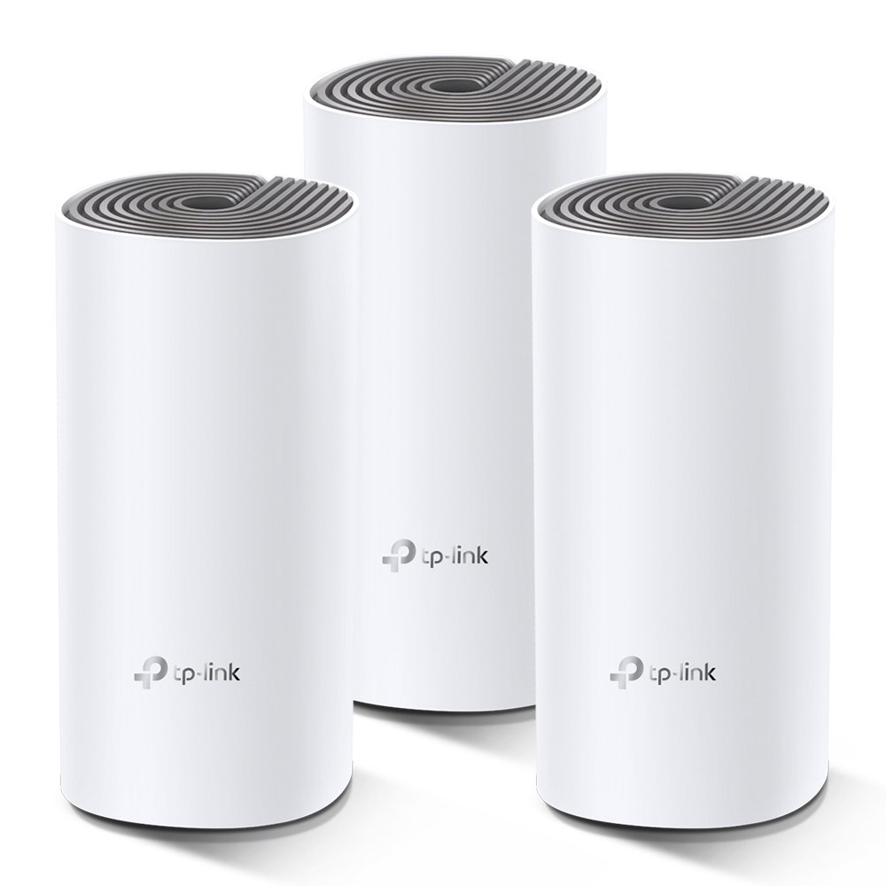 TP-Link Deco E4 (3 Pack) Whole Home Mesh Wi-Fi System AC1200 Dual-Band Router