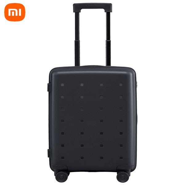 Xiaomi Youth Version Suitcase 36L 20 inch TSA Lock Spinner Wheel Carry On Luggage for Outdoor Travel – Black Color