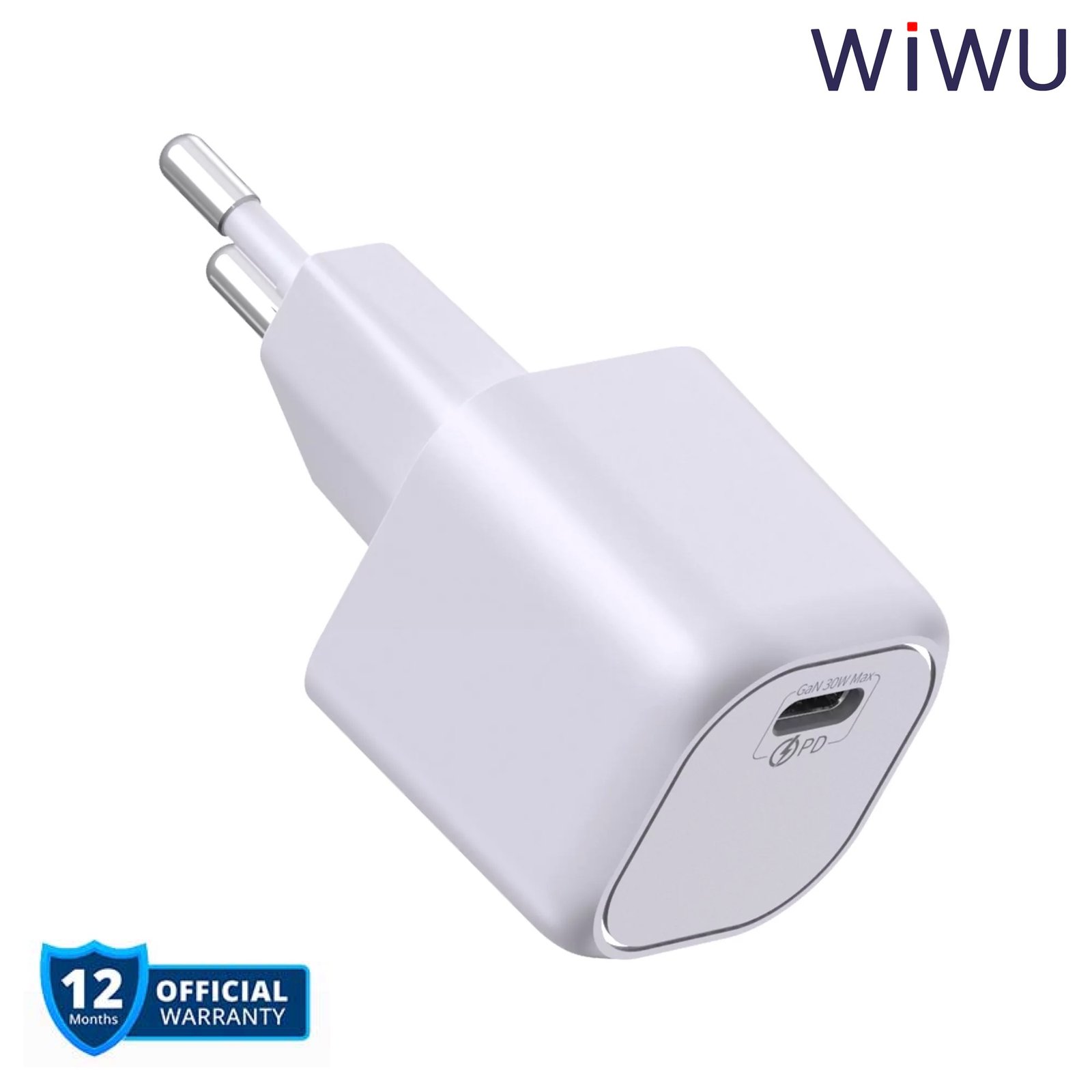 WiWU 30W Gan Fast Charger Power Adapter Type-C