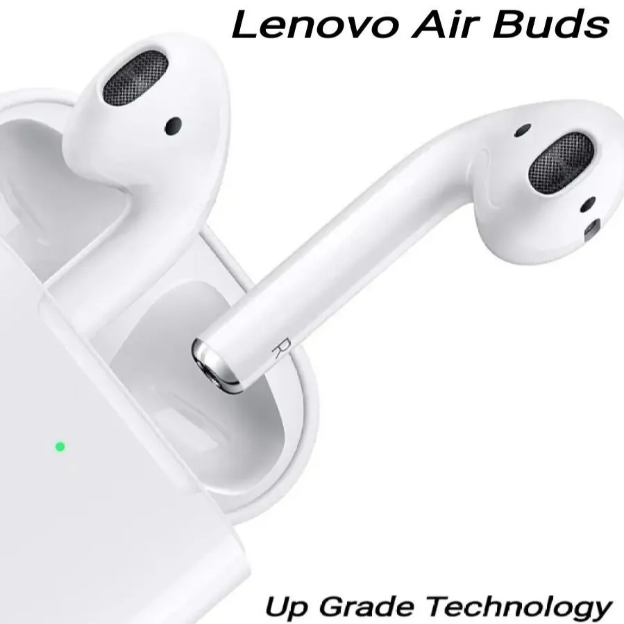 Lenovo Wireless Air-Buds 5.0 with Silicone Case Cover Complete Edition