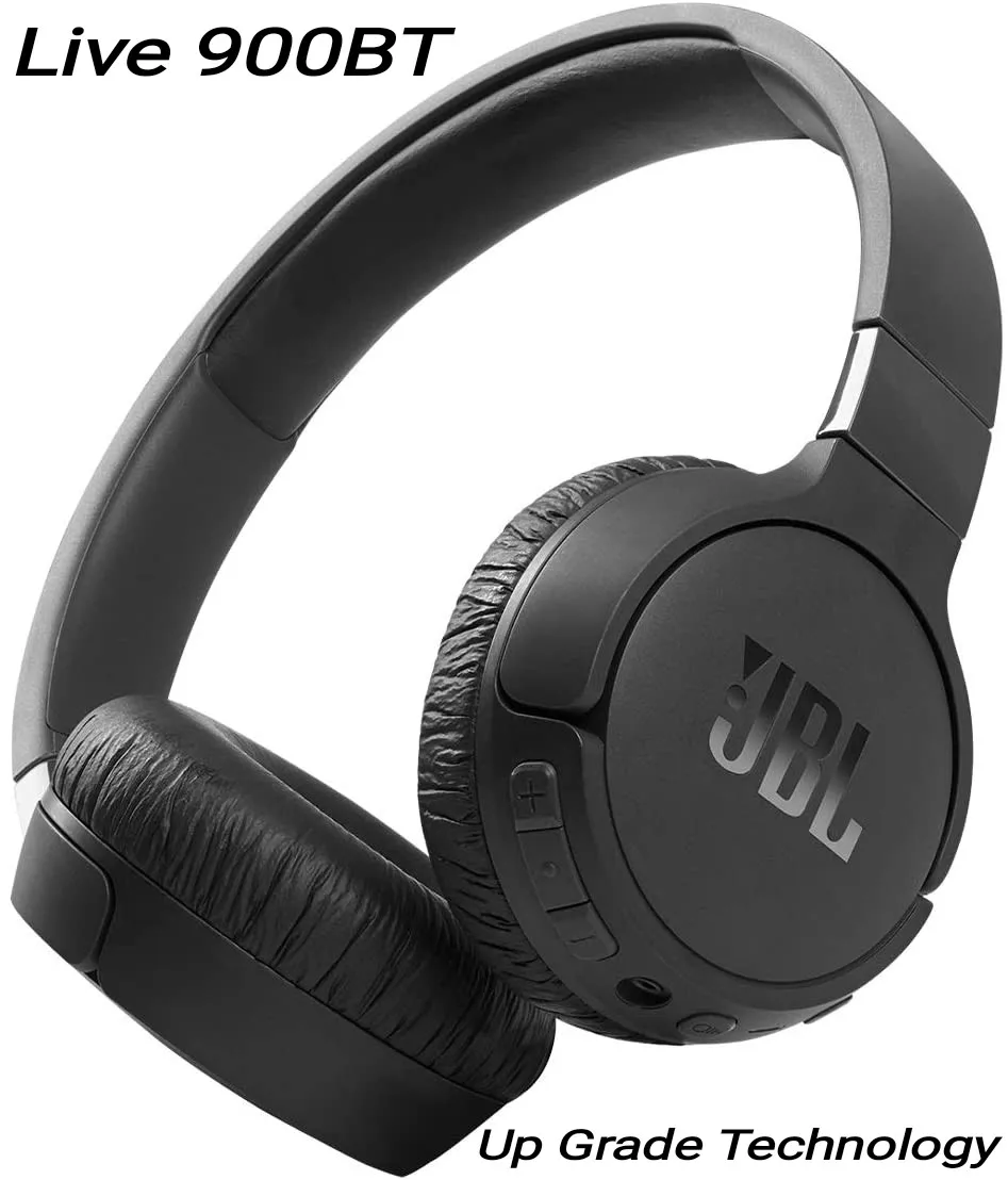 JBL Live 900BT Hi Fi Sound with SD card & FM Supported Wireless Headphones