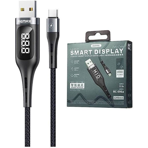 Remax RC-096 Digital Display Type-C Fast Charging Cable