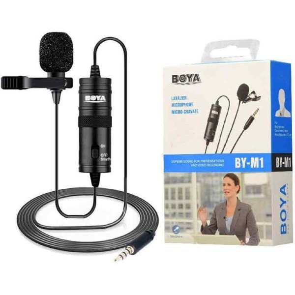 BOYA BY-M1 Orginal Omni Directional Lavalier Microphone