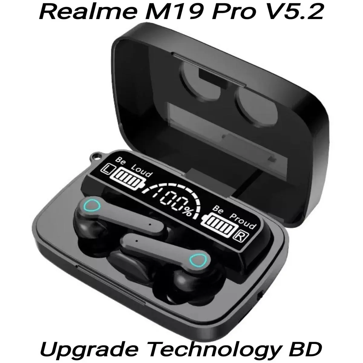 Realme M19 Pro Touch Headset Digital LED Display