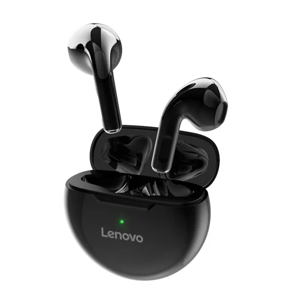 Lenovo HT38 True Wireless Bluetooth Earbuds – Black Color