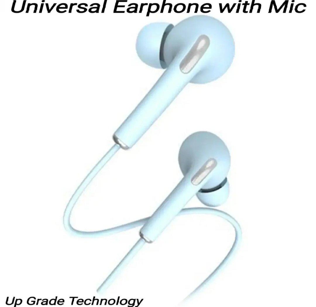 Universal Wired Earphone In-Ear Noise Reduction Wire-Controlled Tuning 3.5Mm Phone Headset - Headphone