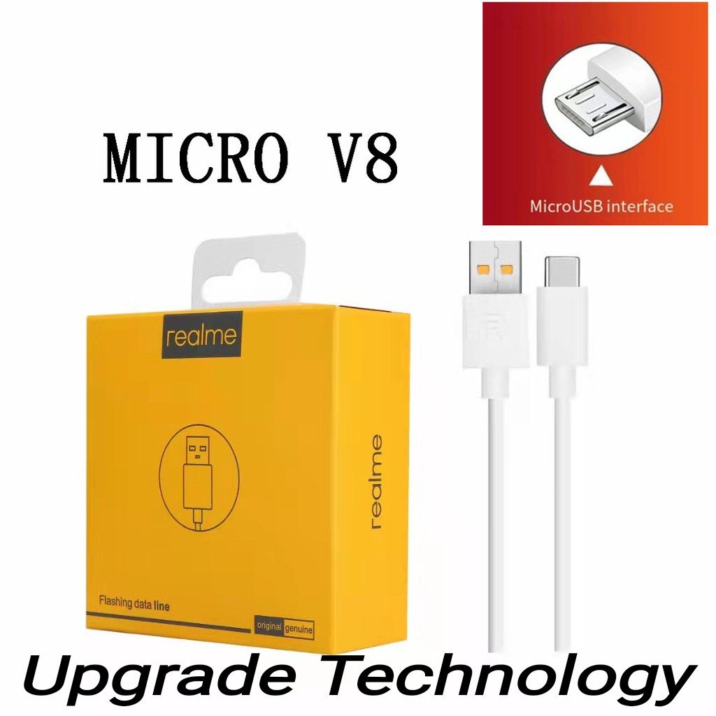 Realme Original Fast Charging Sync Data Charger Cable Length 100cm For Type-B Interface Smartphone