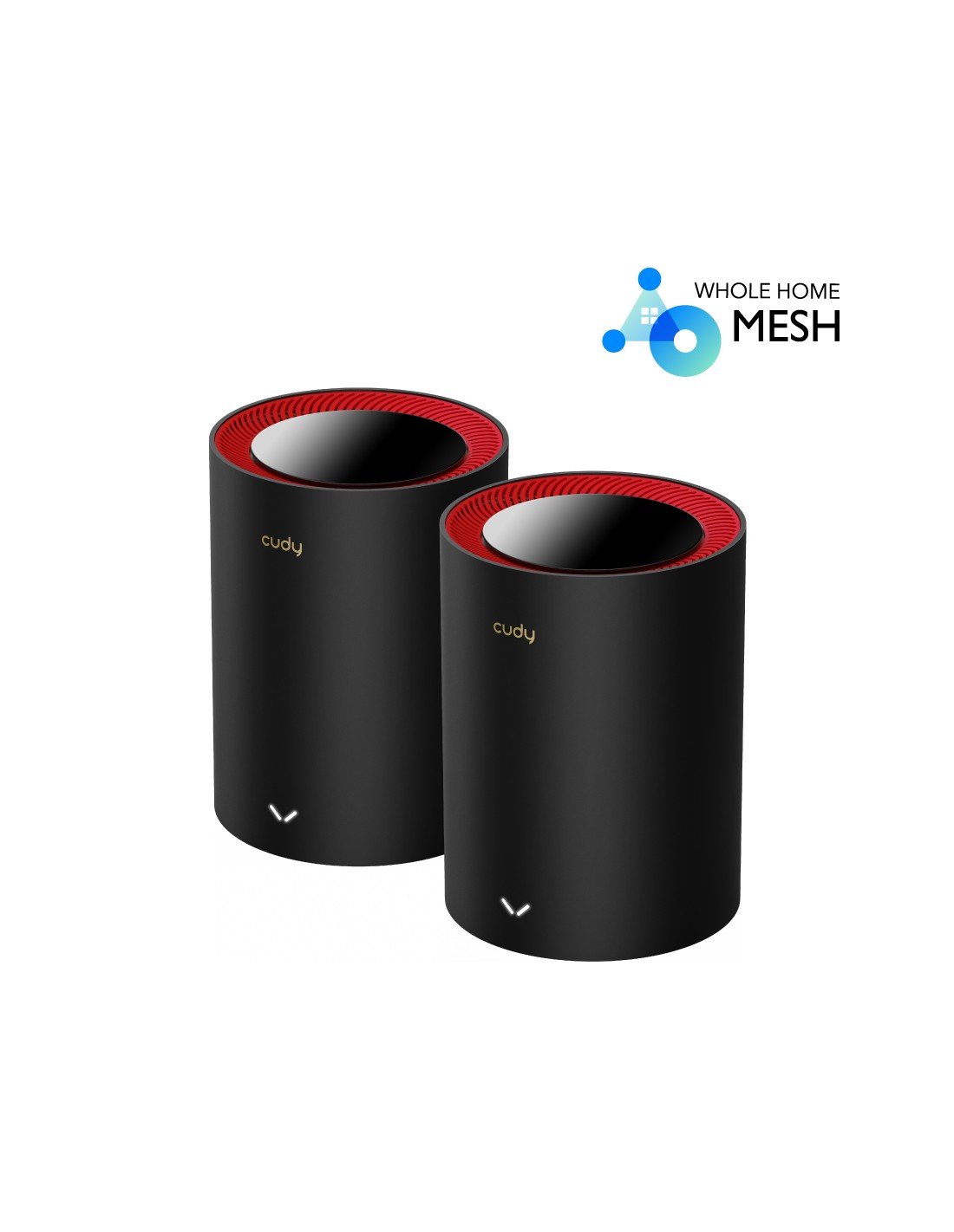 Cudy M3000 AX3000 2.5G Dual Band Wi-Fi 6 Mesh Router (2 Pack)