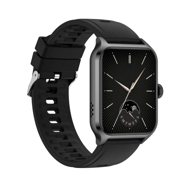 T97 Bluetooth Calling Smartwatch – Black Color