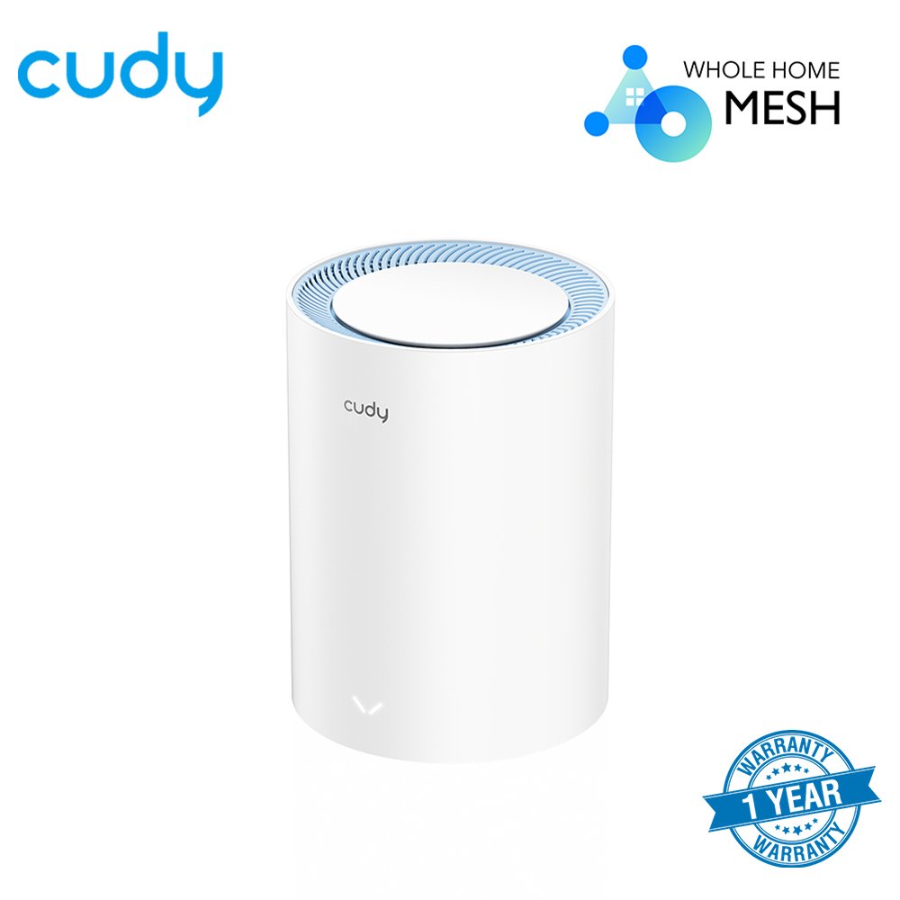 Cudy M1200 AC1200 Whole Home Mesh WiFi Router (1 Pack)