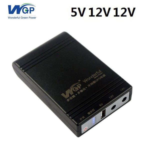 WGP Mini UPS 5/12/12V (8800mAh) - Black