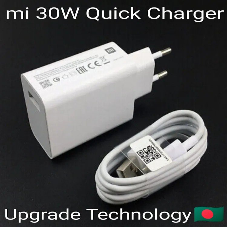 MI Fast Charger 30W 3.0 Quick Charge Adapter USB Type-C & Others Common Models