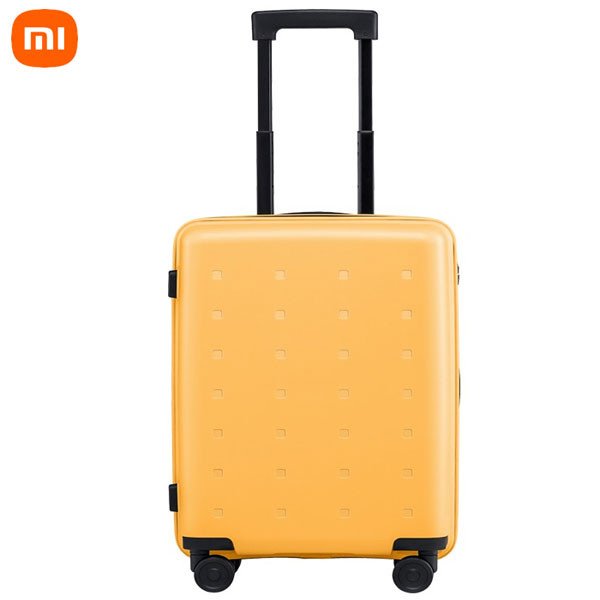 Xiaomi Youth Version Suitcase 36L 20 inch TSA Lock Spinner Wheel Carry On Luggage for Outdoor Travel – Yellow Color