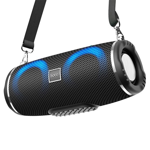 Hoco HC12 RGB Wireless Bluetooth Speaker – Black Color