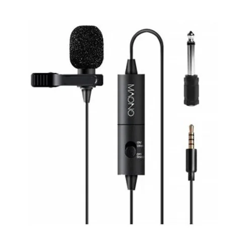 MAONO AU-100 Hands Free Clip-on Lapel Microphone