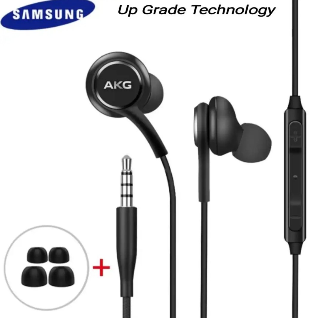 Samsung AKG In Ear Earphones & Headphone With Microphone For Samsung & all Others Smart-Phone 3.5mm – Headphone