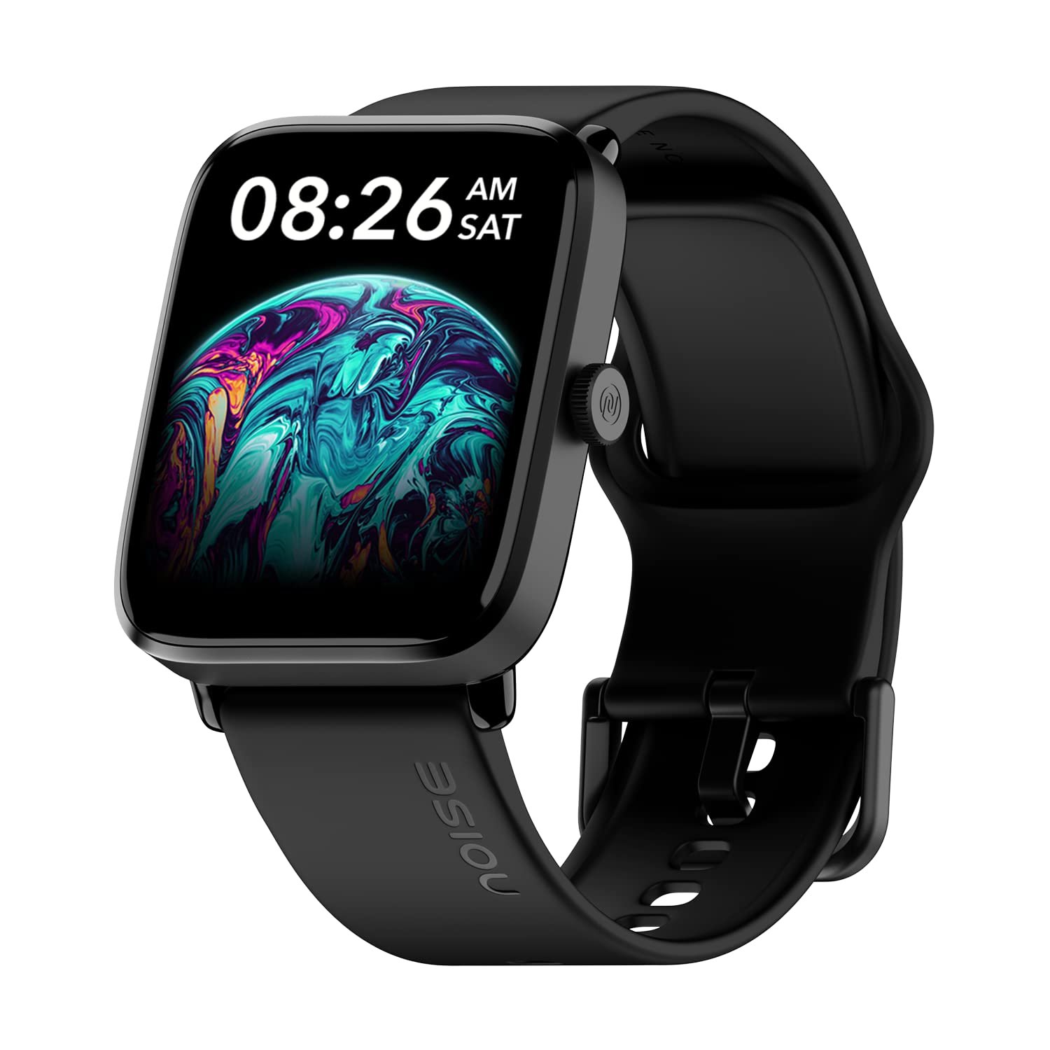 Noise ColorFIt Pro 4 Alpha Calling Smart Watch- Jet Black Color