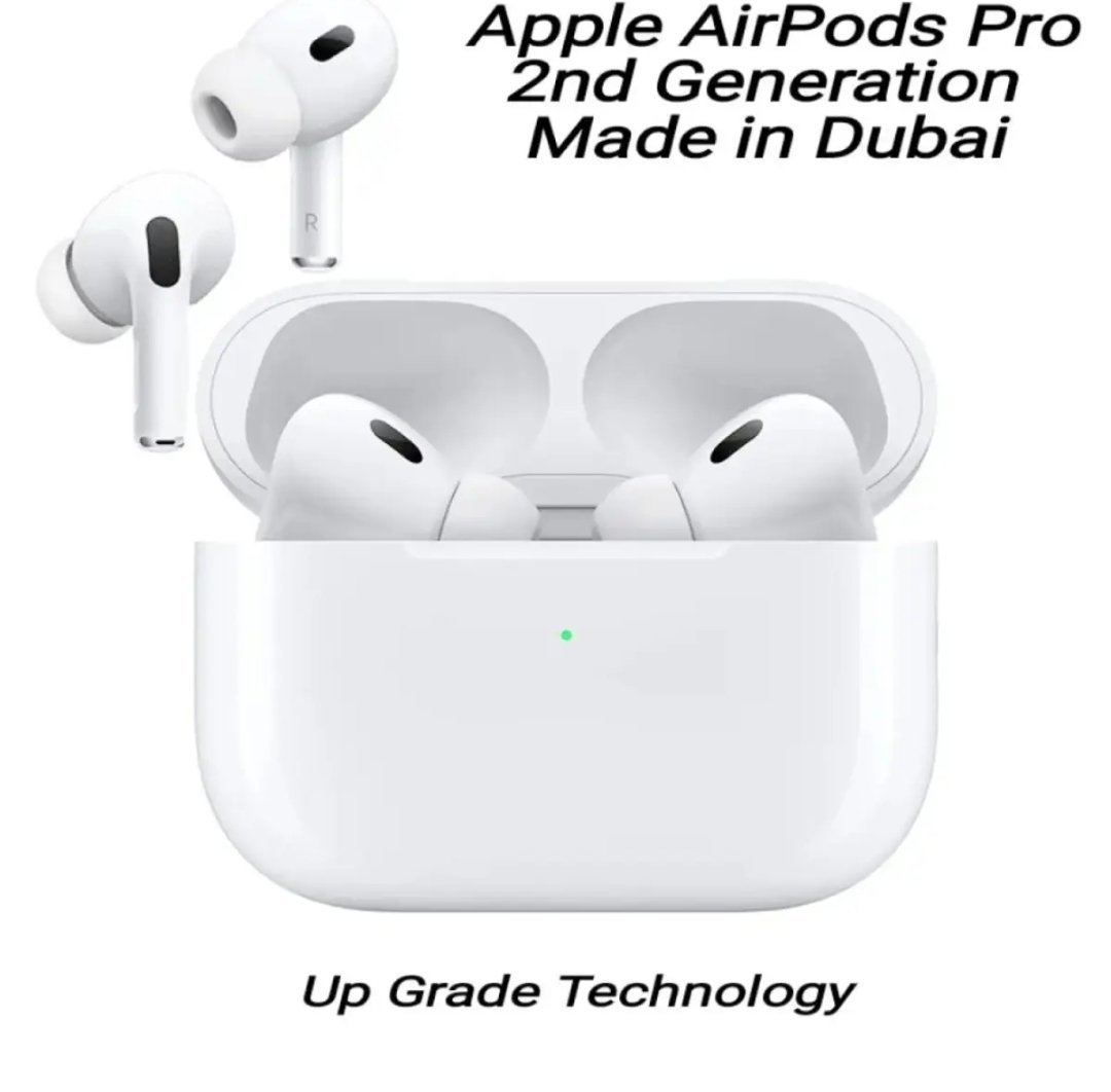 Airpods Pro 2Nd Generation Made In Dubai Active Noise Reduction Bluetooth Earbuds - Bluetooth Headphone