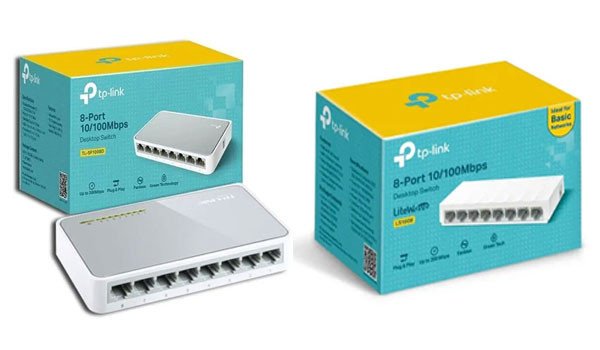 TP-Link TL-SF1008D 8 Port 10/100Mbps Desktop Switch