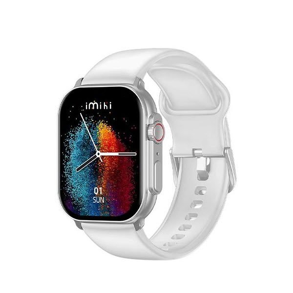 Imiki SF1 Smart Watch Bluetooth Calling – Silver Color