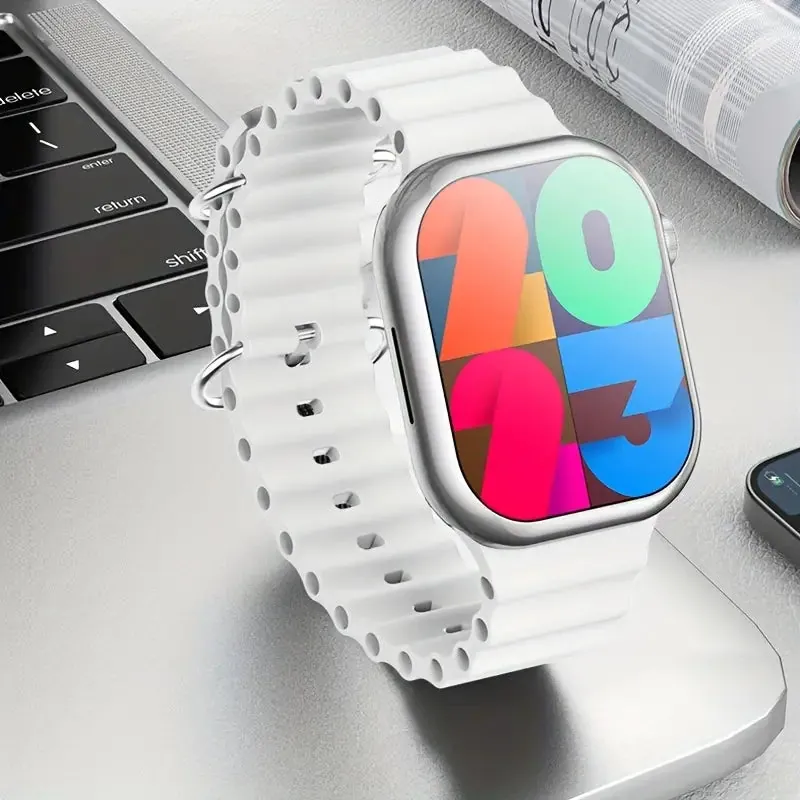 HZ90 Max Smartwatch Always On Display, Silver Color