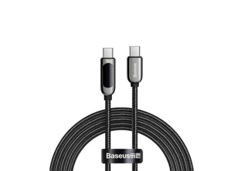 Baseus Display Fast Charging Type C to Type C Data Cable 100W