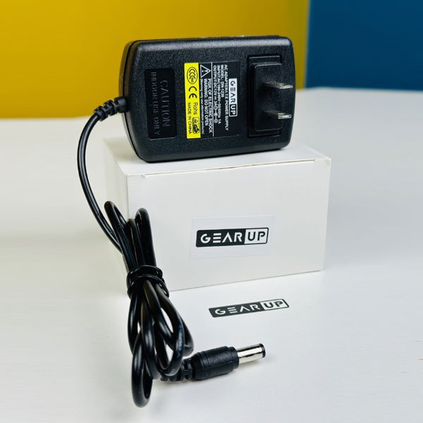 GearUP 12V/3A Power Adapter for WGP and Router (AC 100-240V To DC 12V, 3A)