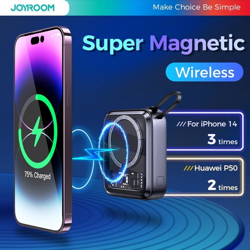 Joyroom JR-L006 IcySeries 22.5W 10000mAh Magnetic Wireless Power Bank (Type-C)