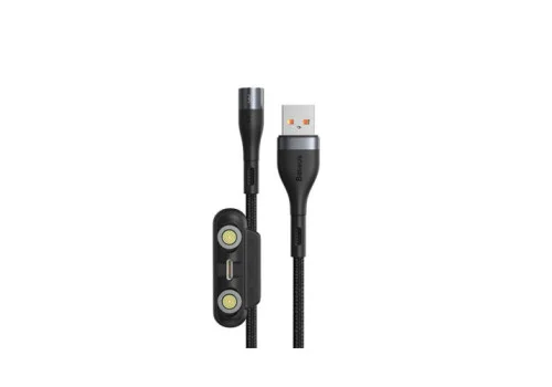 Baseus Zinc Magnetic Safe Fast Charging Data Cable Type C Lightning Micro