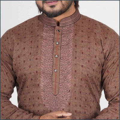 Premium Cotton Men's Punjabi - Soft Fabrics