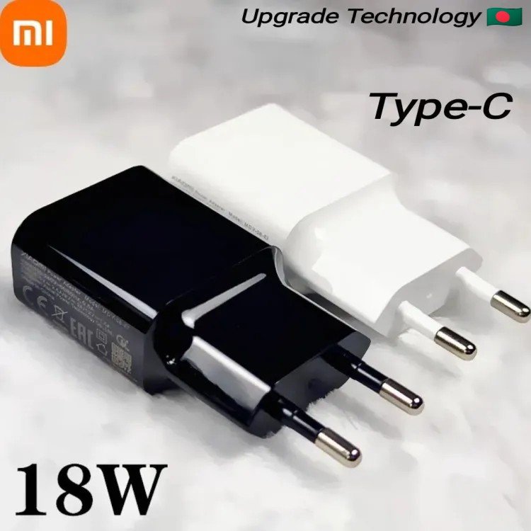 MI 18W Quick Charge 3.0 Adapter Fast Charger with Type C Cable