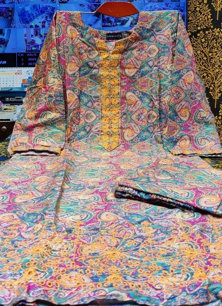 New design Sada Bahar two pieces - Cotton fabrics